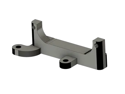 Wet biscuit servo mount for servo style a