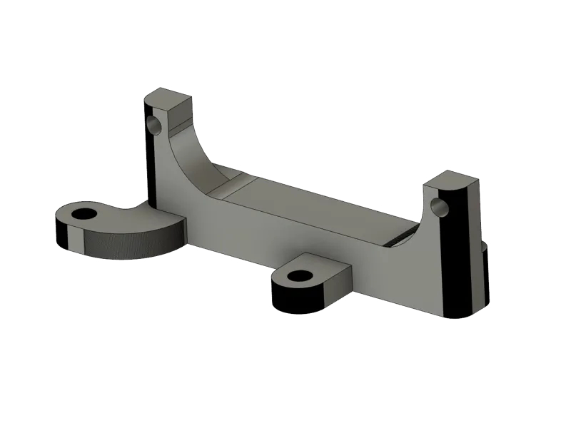 Wet biscuit servo mount for servo style a