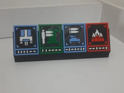 Helldivers 2 Strategem Plaque Holder - Small