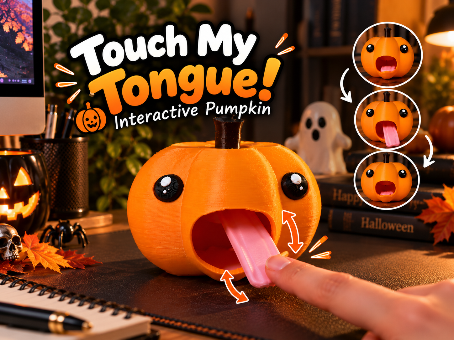 Interactive Pumpkin Fidget - 1