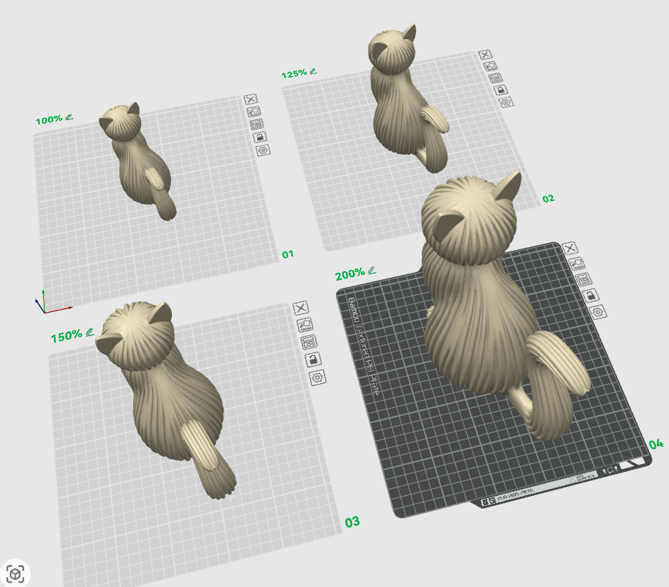 Miniatura 3 do modelo 3D Katze Japandi