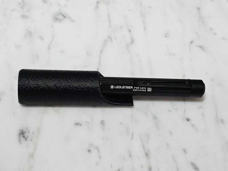 Torch holder for LEDLENSER P4R or pocket UV torch 