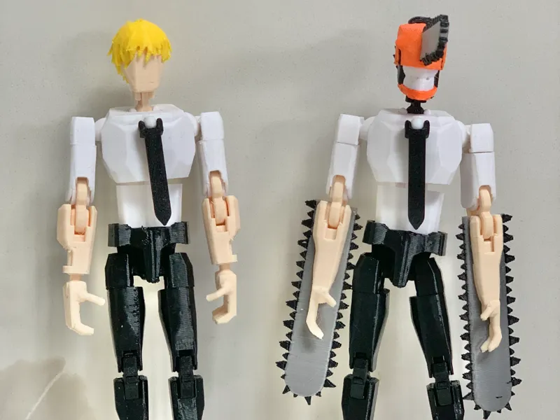 Chainsaw Man and Denji titan/dummy 13!!