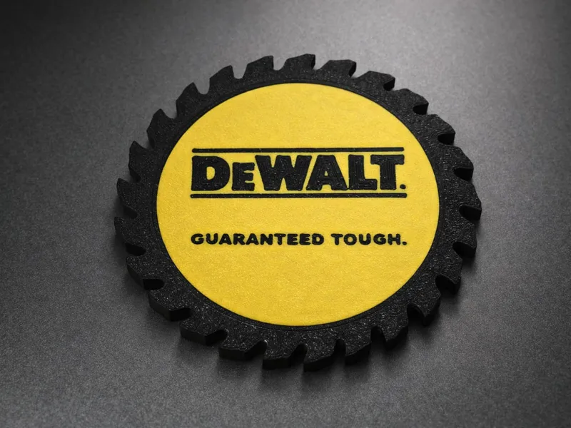 DeWalt Drinks Coaster