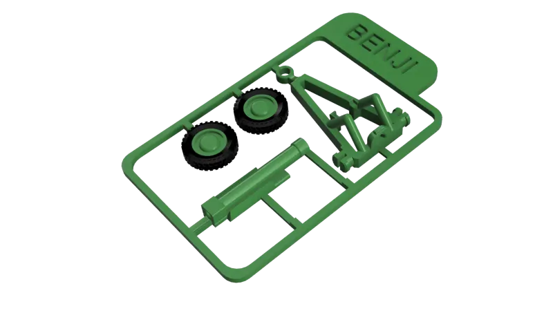 Howitzer kit card for jeep