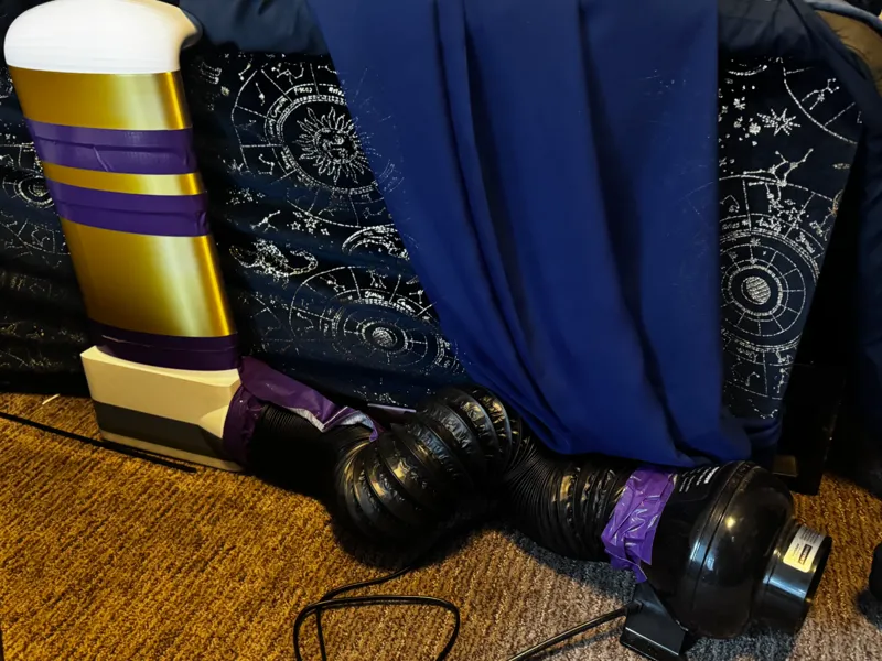 Bed Jet-Fan 4-Inch Duct Fan Mod
