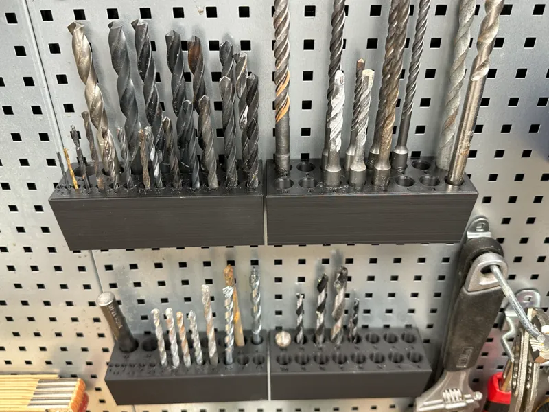 Drill holder for Square Pegboard