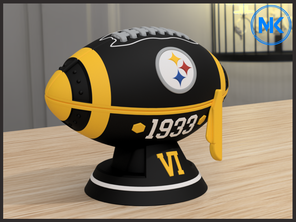 Pittsburgh Steelers – Ballon de Football Américain - 1