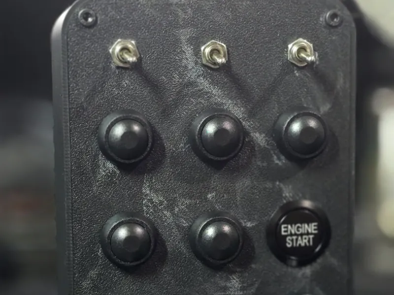 DIY Racing Sim Button Box