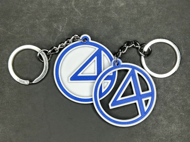 Classic Fantastic Four Key Chain (No AMS required)
