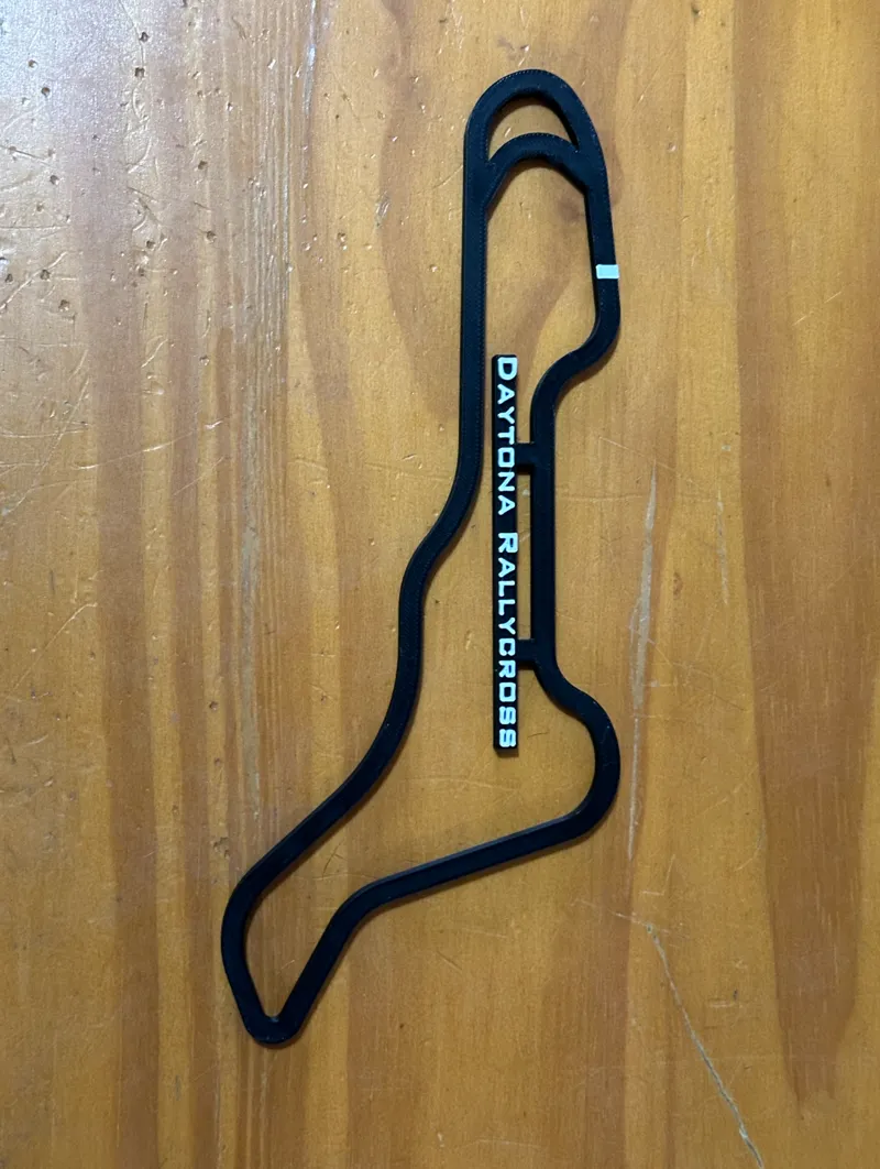 Daytona Rally Cross track layout
