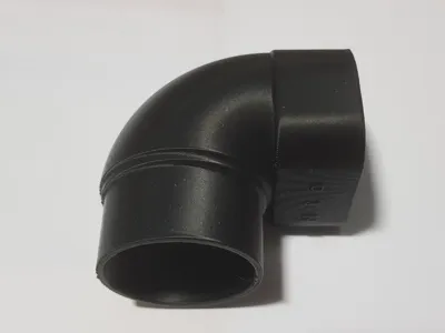 Drain 90-degree Angle Pipe
