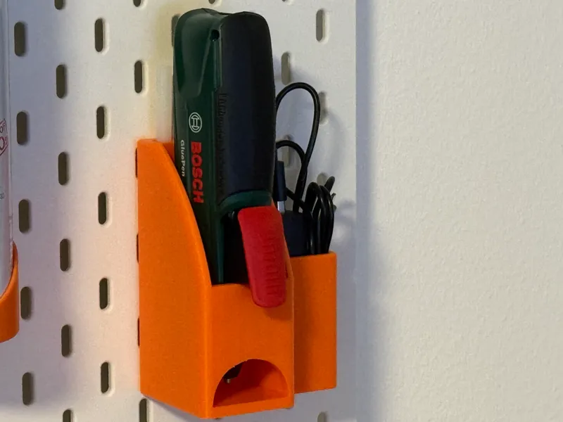 Bosch GluePen Holder for Skadis incl. Power Supply