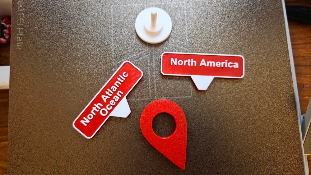 Map Pin Labeler with Customizable Text by cyberjo50 - MakerWorld
