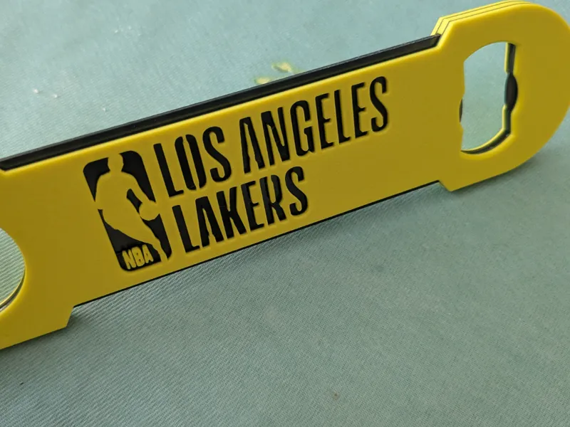 LA Lakers Bottle Opener Shell .2 mm Nozzle