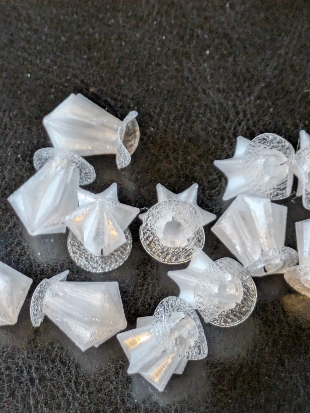 Led Star Inline Diffuser Improve your LED Xmas lights with star diffusers ! by Steve Bickle ...