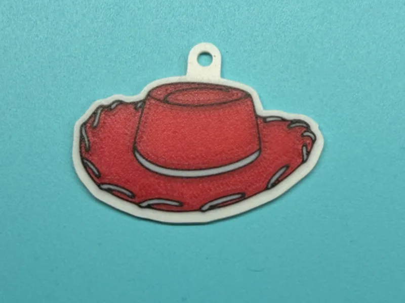Jesse Hat- Toy Story keychain