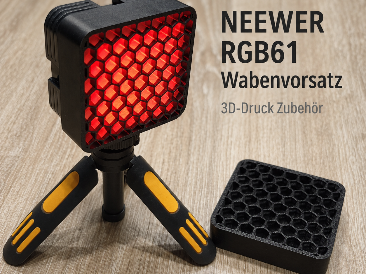 NEEWER RGB61 Wabenvorsatz / Honeycomb Grid