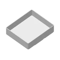 Box für die Ecke 2x2, 25mm hoch