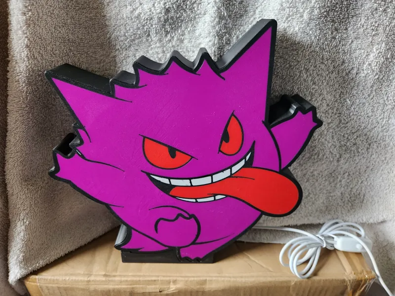 Gengar tongue out