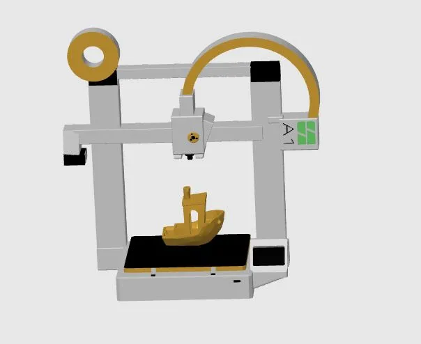 A1 - new Printer - printable keychain- to ease your pre-order waiting-pain!