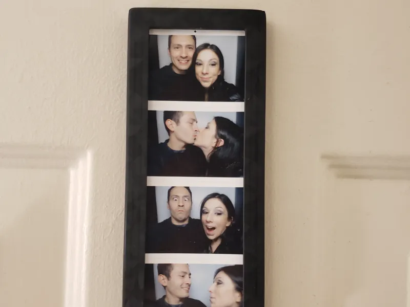 Photobooth Picture frame, magnet and hanging frame
