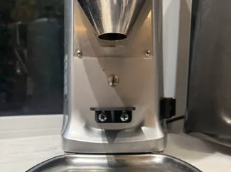 Mazzer grinder dosing cup platform