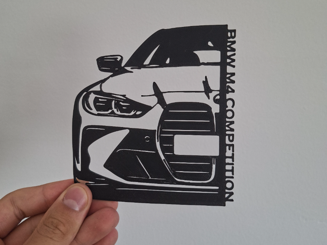 Оформление стены BMW M4 COMPETITION