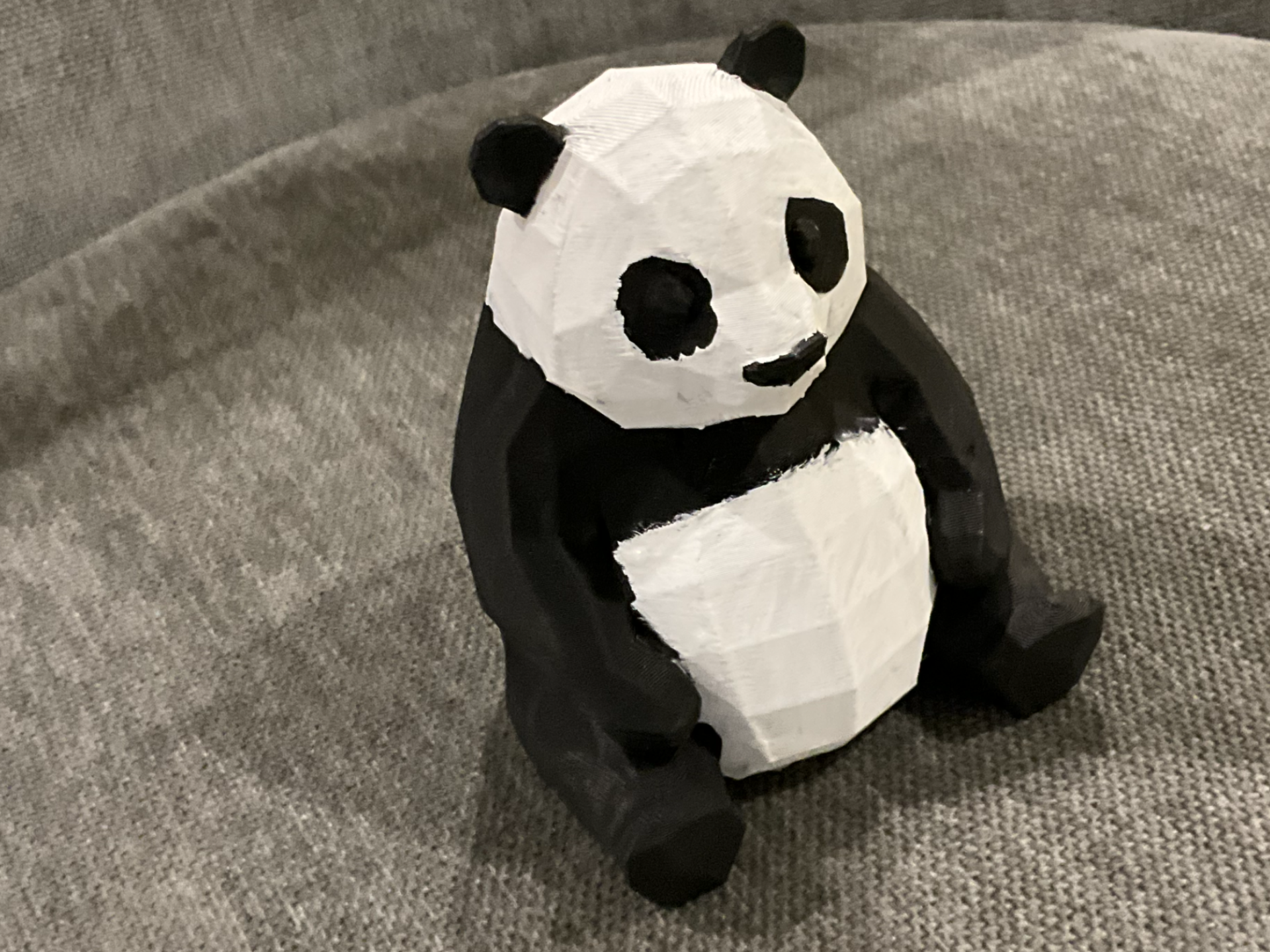 Cute Sitting Panda – Desk Figurine
