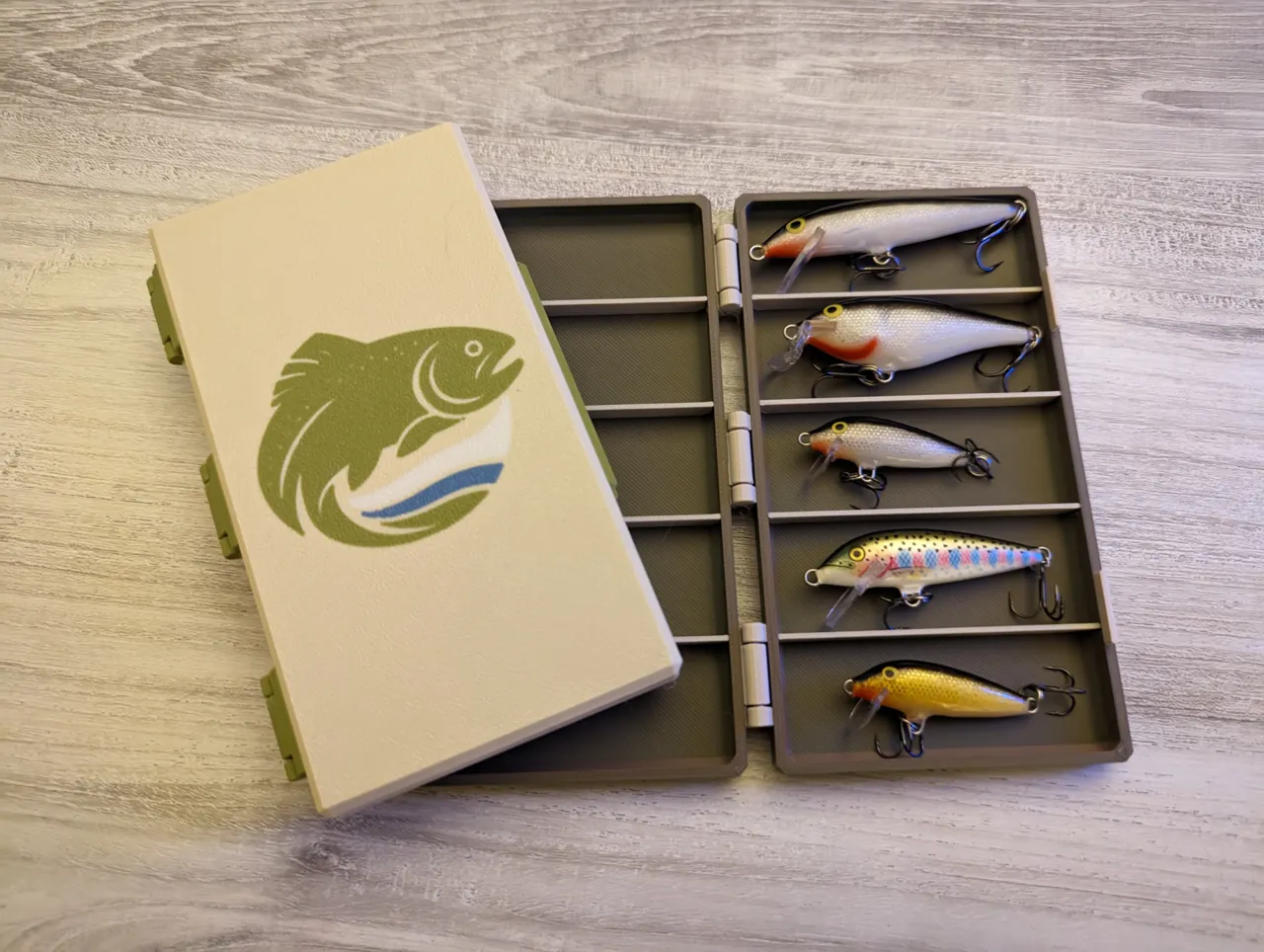 Compact Fishing Tackle Box view 3