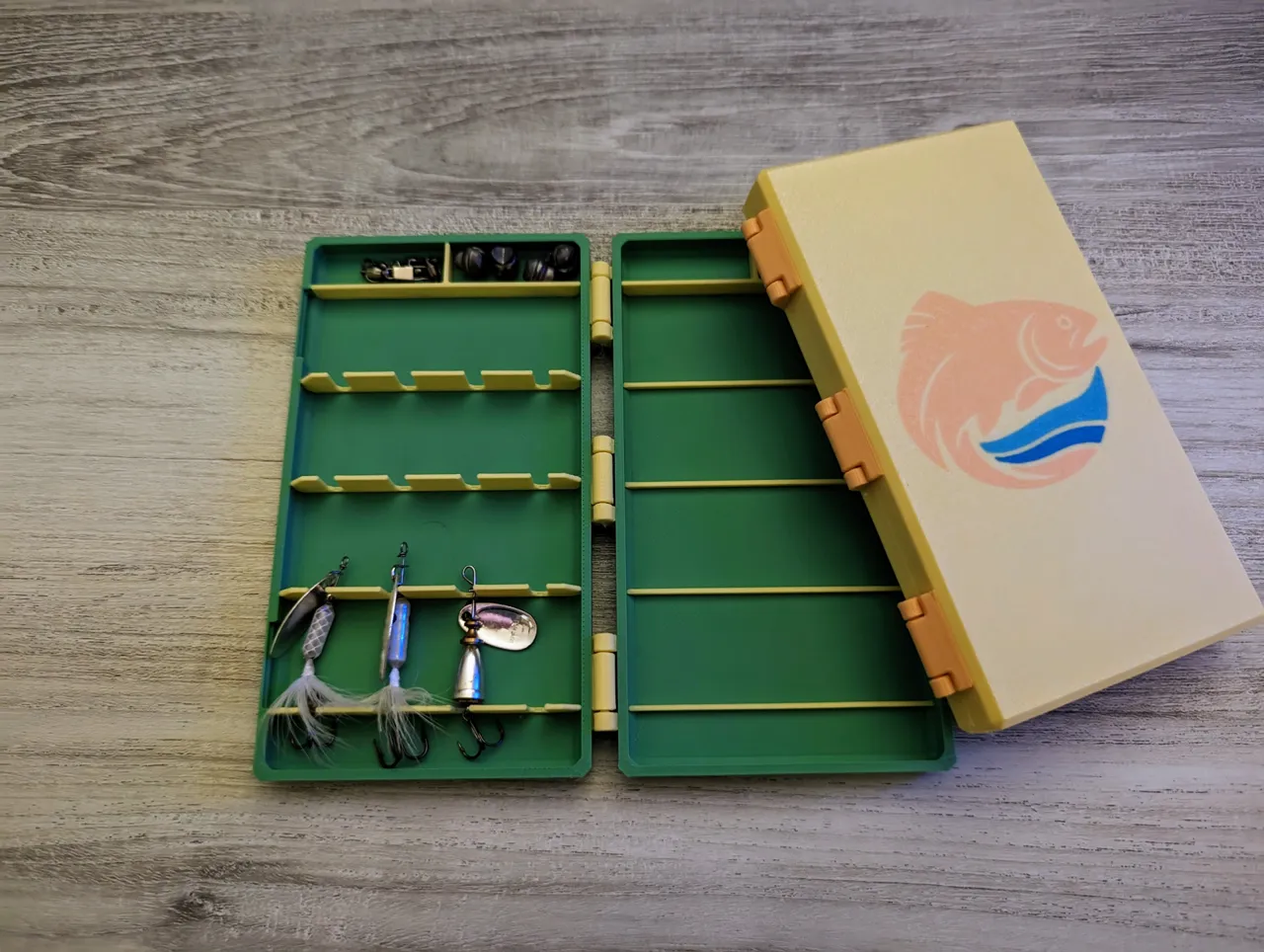 Compact Fishing Tackle Box view 2