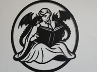 Déco murale dragon et livre, Romantasy — photo 2