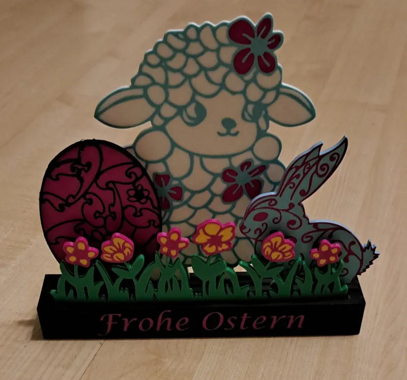 Easter decoration Set 4 Modular