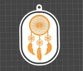 Dream Catcher Key Chain