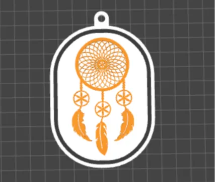 Dream Catcher Key Chain