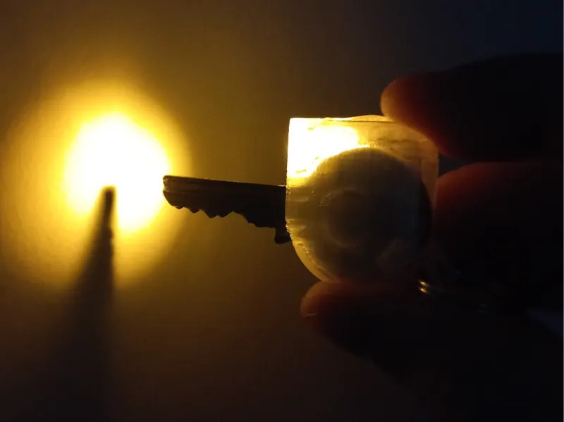 Key Cover with LED Light