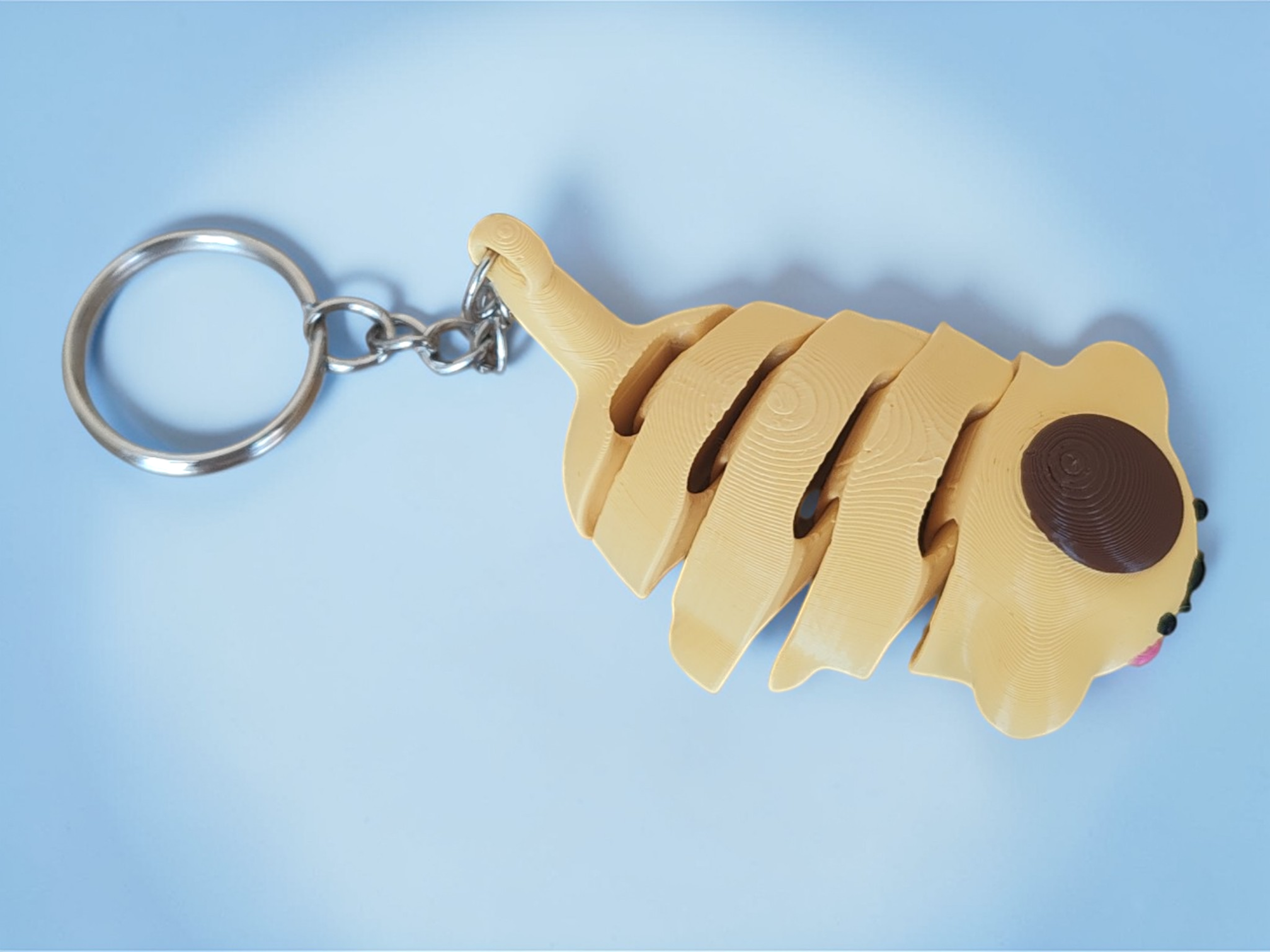 Miniatura 1 do modelo 3D Flexi Pompompurin & Keychain