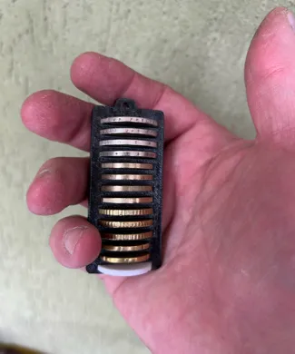 Porta monete, Euro coin container