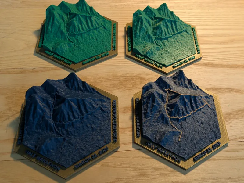 Terrapin Mountain Half Marathon Keepsake
