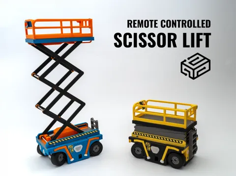 Caja o estuche: Cyberbrick Scissor Lift — referencia de MakerWorld