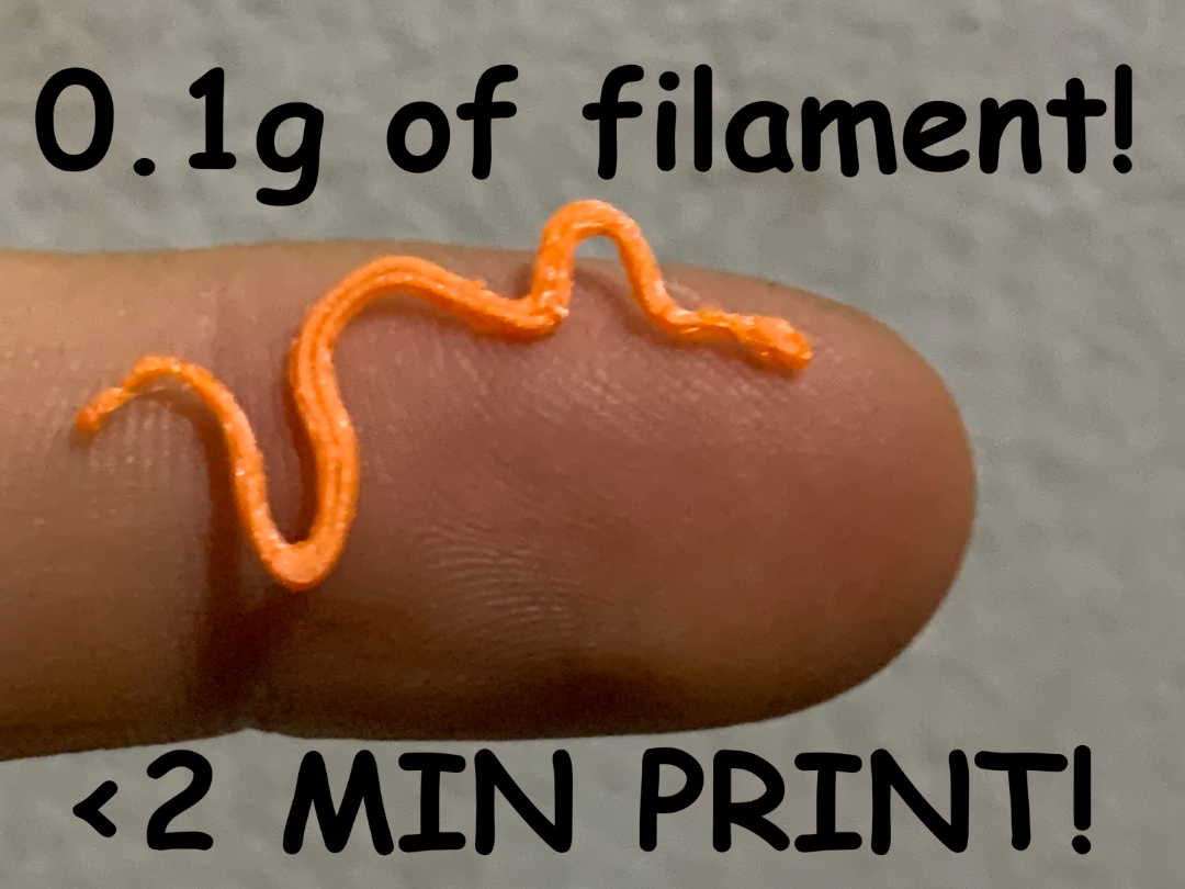 Mini Snake Buddy, Fast Print!