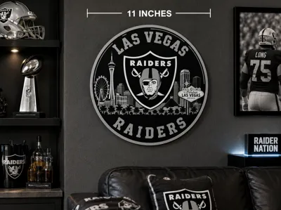 Raiders Wall Sign