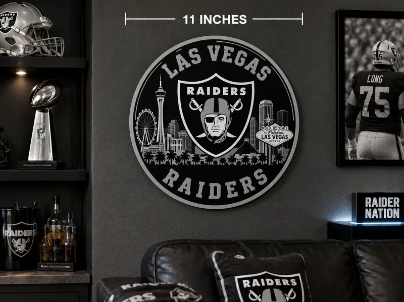 Raiders Wall Sign