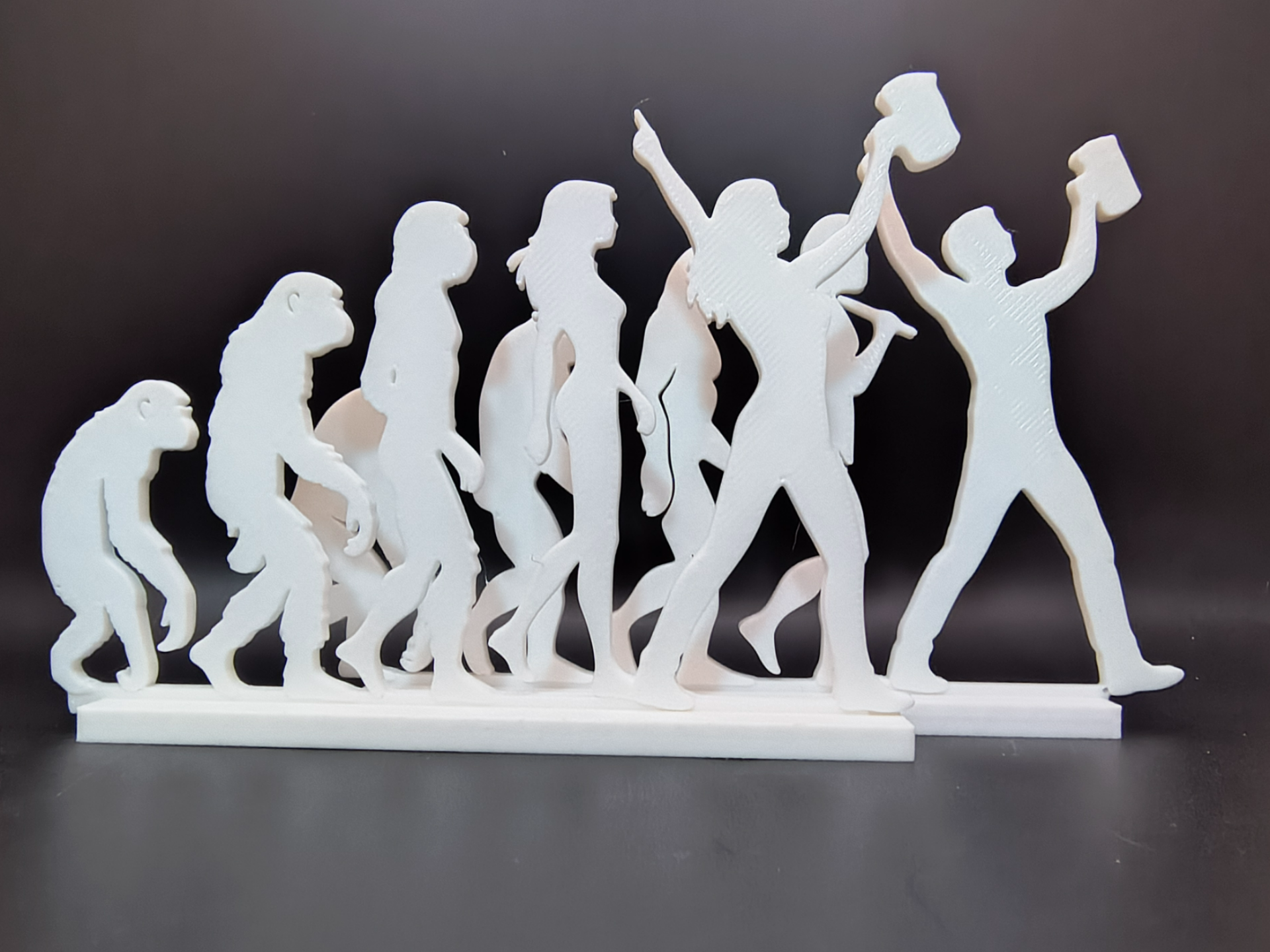 Miniatura 1 do modelo 3D Human Evolution – Beer Lover
