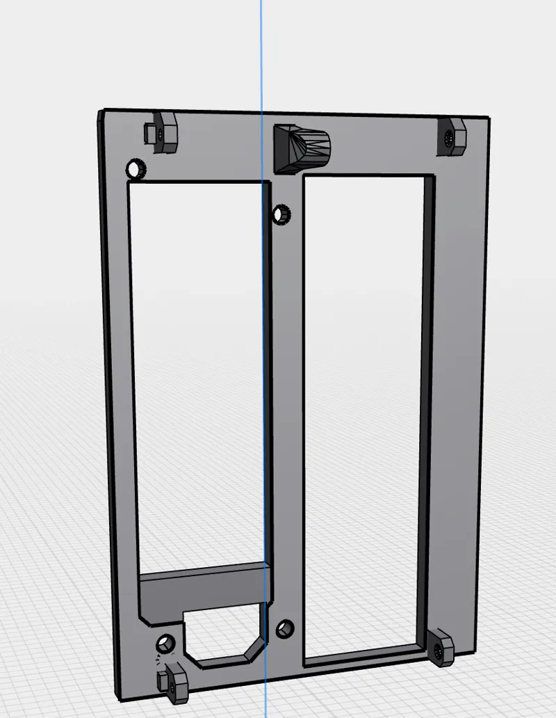 Rear Panel for ITX Motherboard and GPU - I/O plate