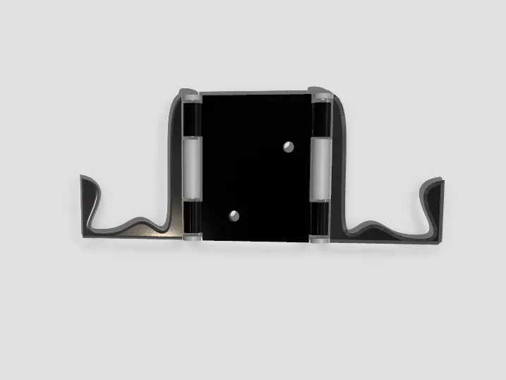 Hinged Paper Fan Wall Mount 