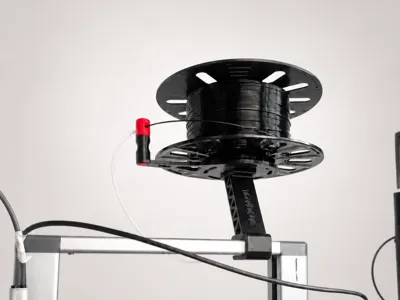 3KG Horizontal Filament Spool Holder 1KG Universal No Bearings