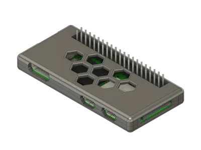 Raspberry Pi Zero 2 WH Case
