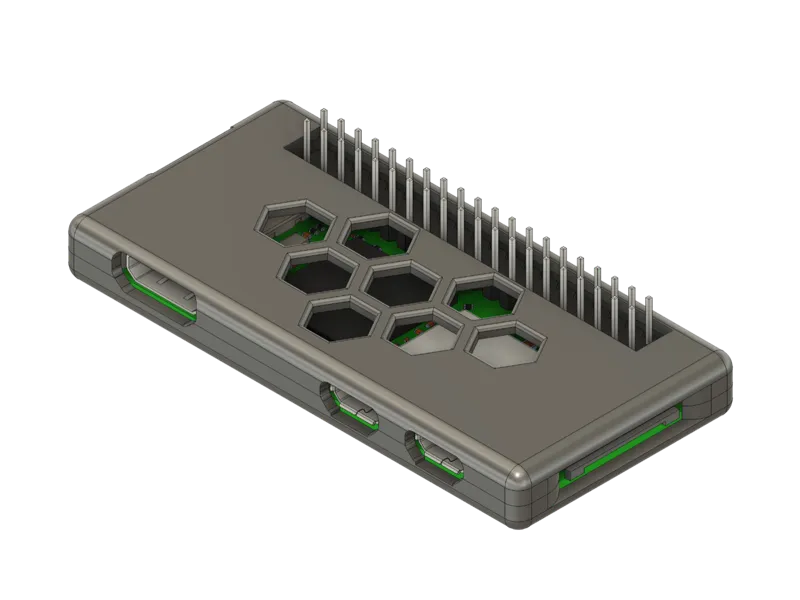 Raspberry Pi Zero 2 WH Case