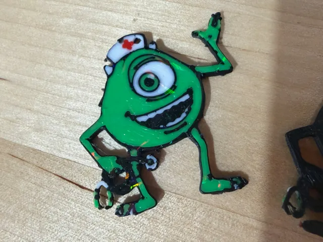 Nurse Mike - 1 sided earrings